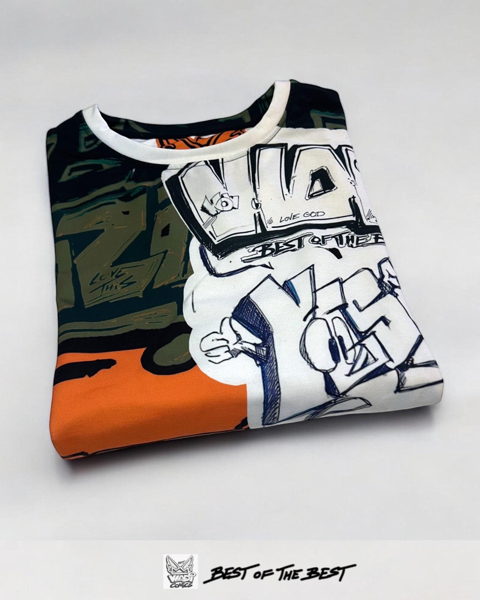 Art VLADI Comics - WOW YES  - Sweatshirt - www.vladicomics.com