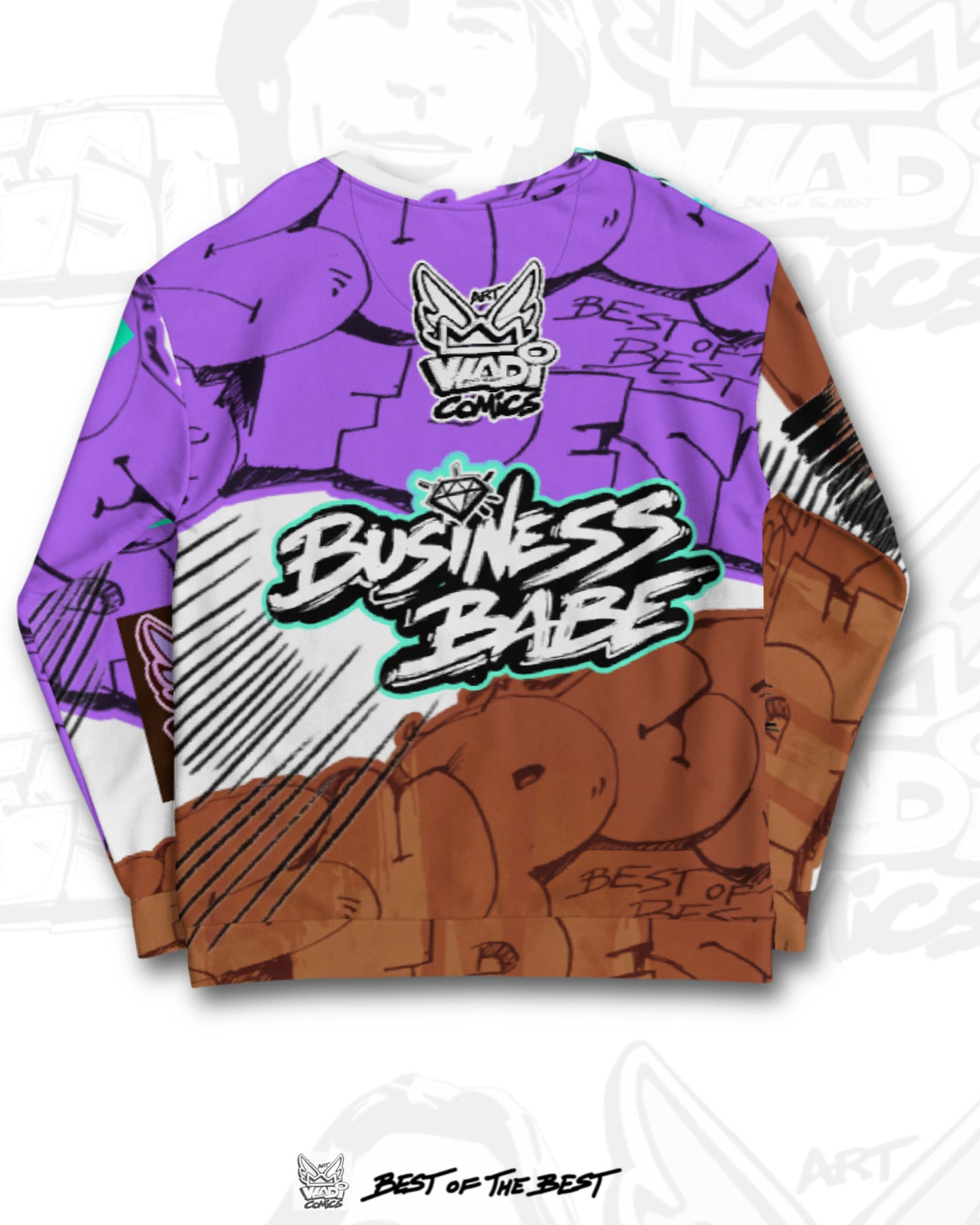 Art VLADI - Super Fresh - Sweatshirt -VLADI Comics - www.vladicomics.com