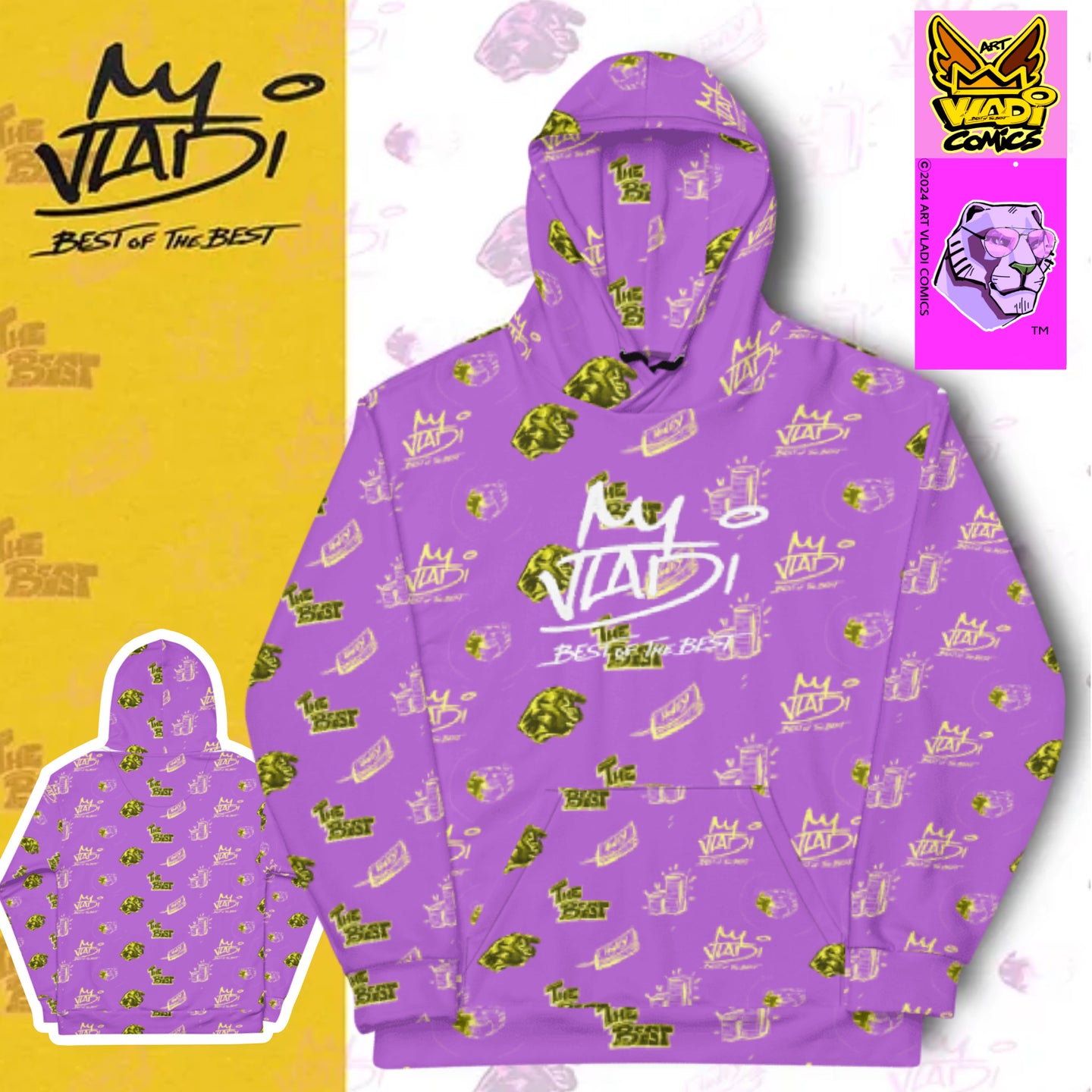 ART VLADI - Sweatshirt - Art VLADI - www.vladicomics.com