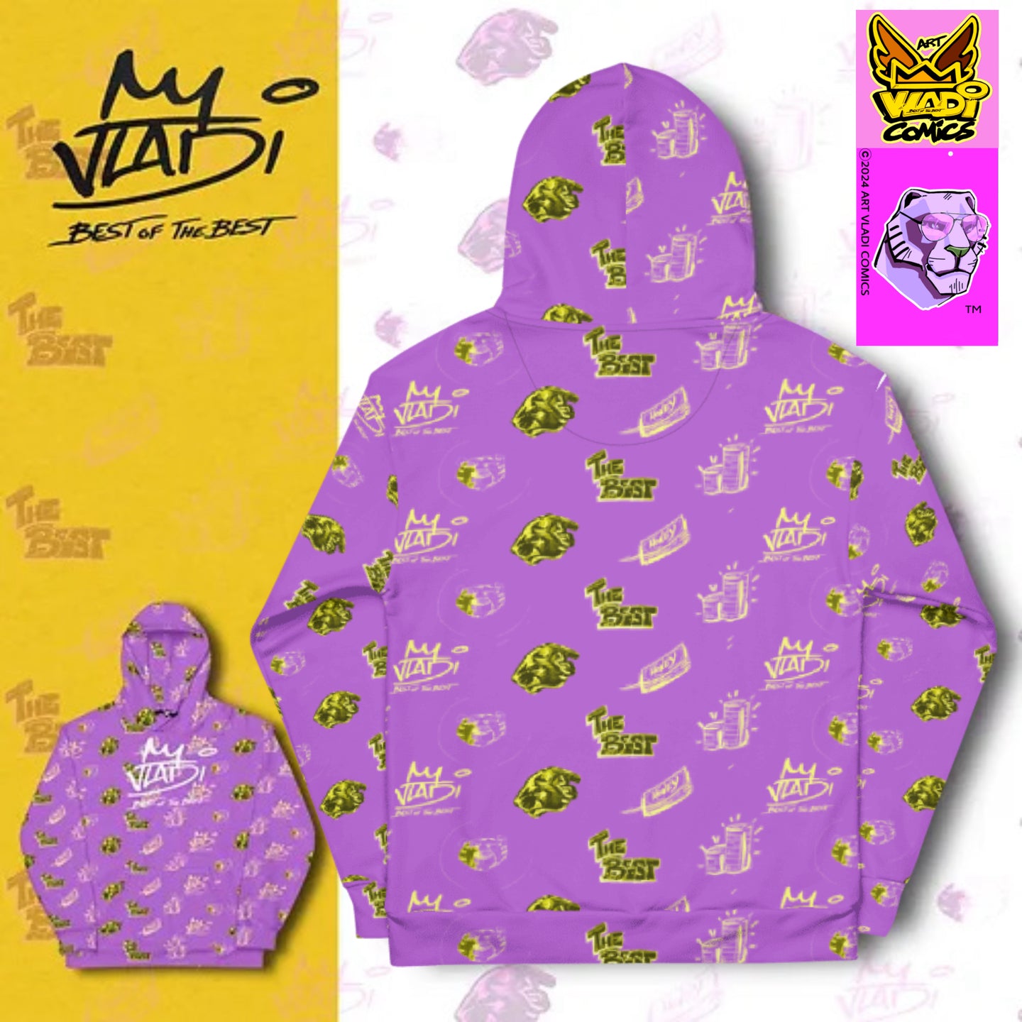 ART VLADI - Sweatshirt - Art VLADI - www.vladicomics.com