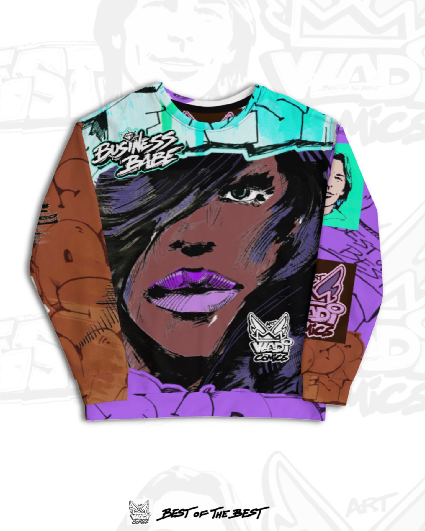 Art VLADI - Super Fresh - Sweatshirt -VLADI Comics - www.vladicomics.com