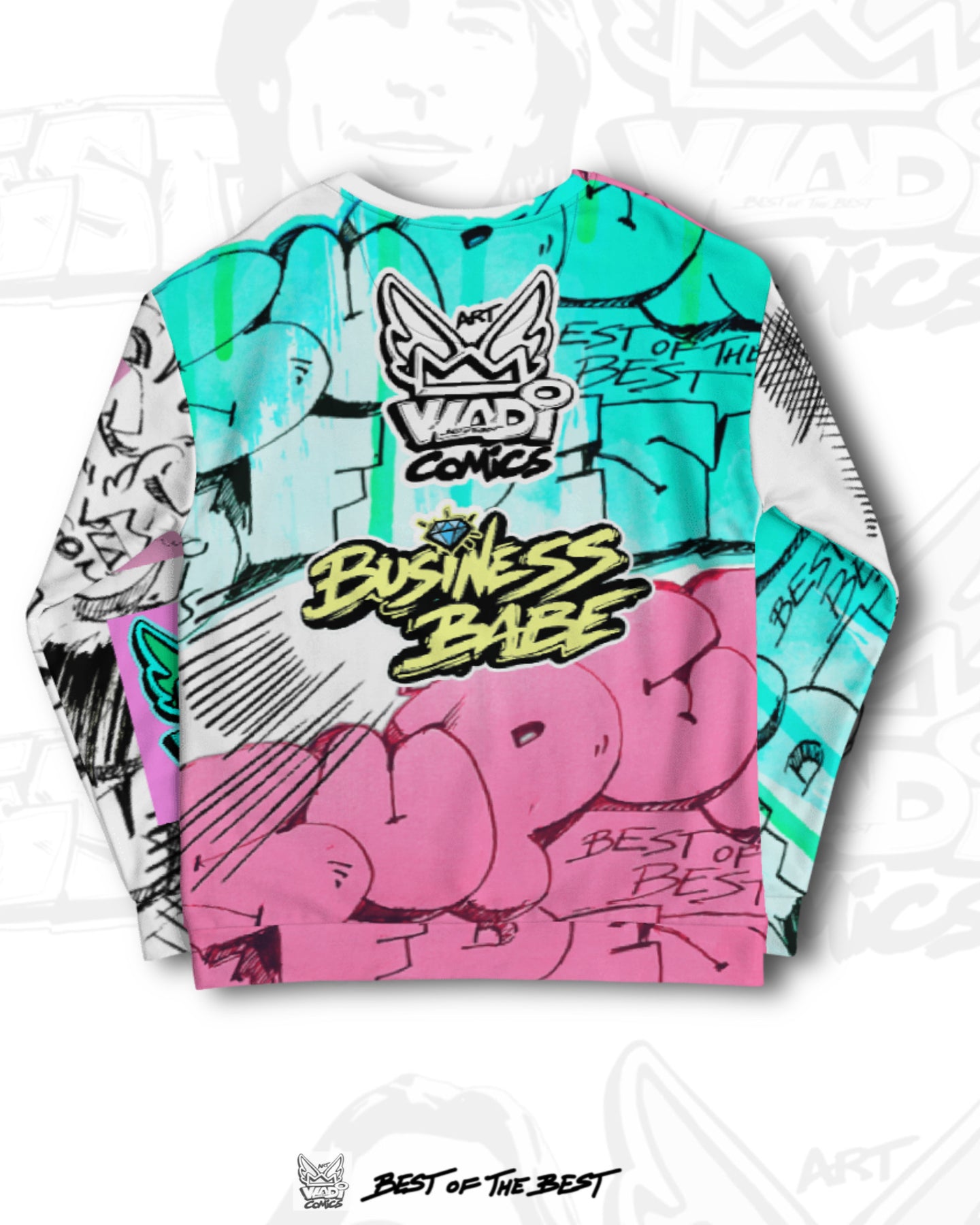 Art VLADI Comics - Super Fresh- Sweatshirt - www.vladicomics.com