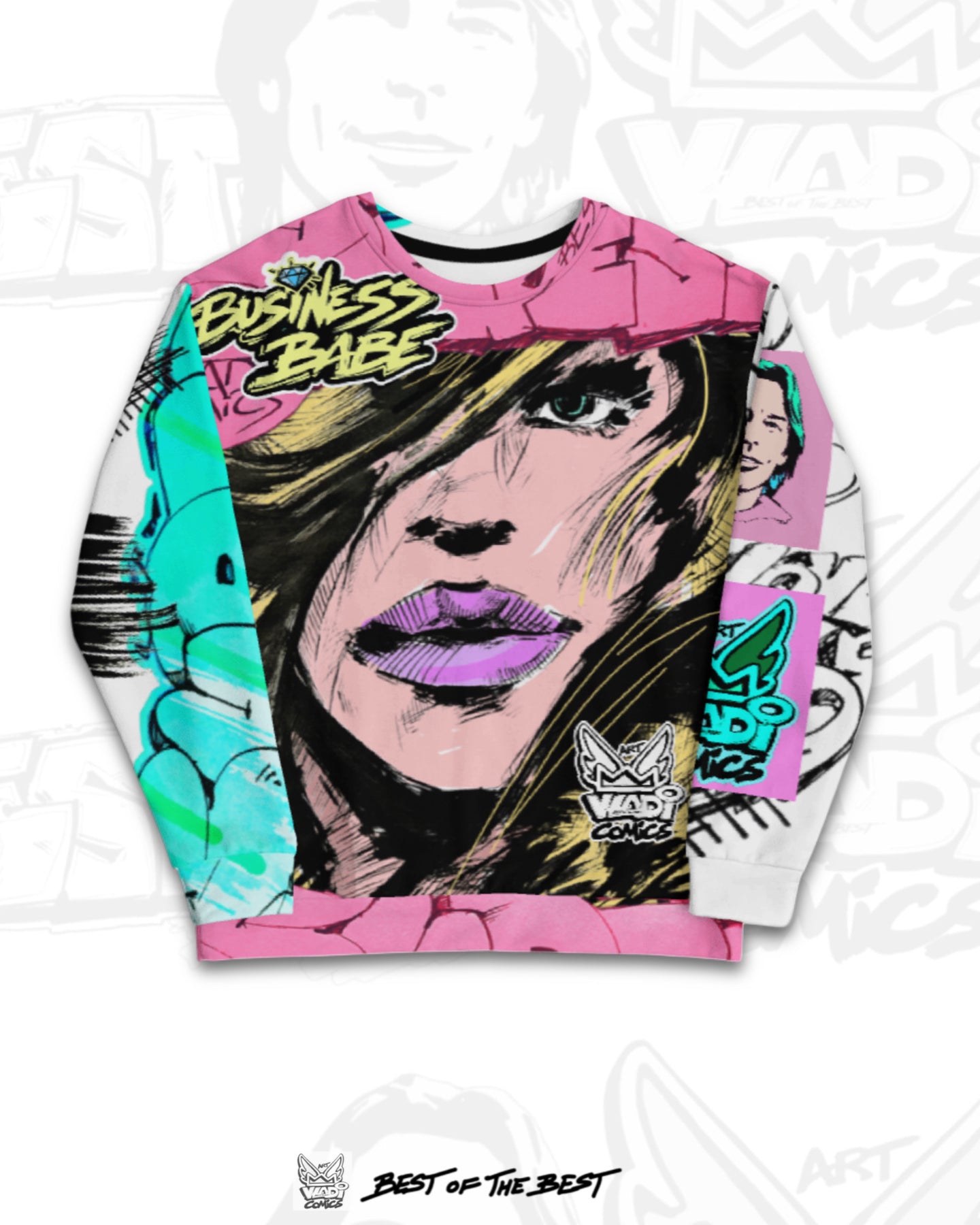 Art VLADI Comics - Super Fresh- Sweatshirt - www.vladicomics.com