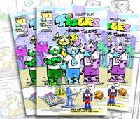 TIGERS Issue #1 comic book featuring original characters from the VI COMICS universe.